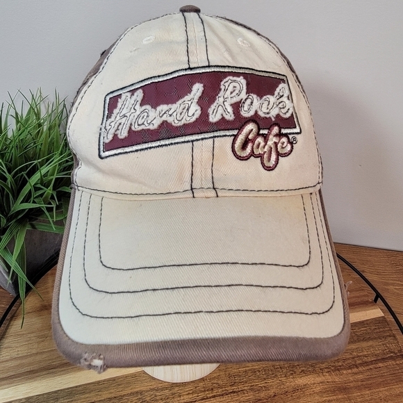 Hard Rock Cafe Biloxi Distressed Ball Cap - Picture 4 of 17